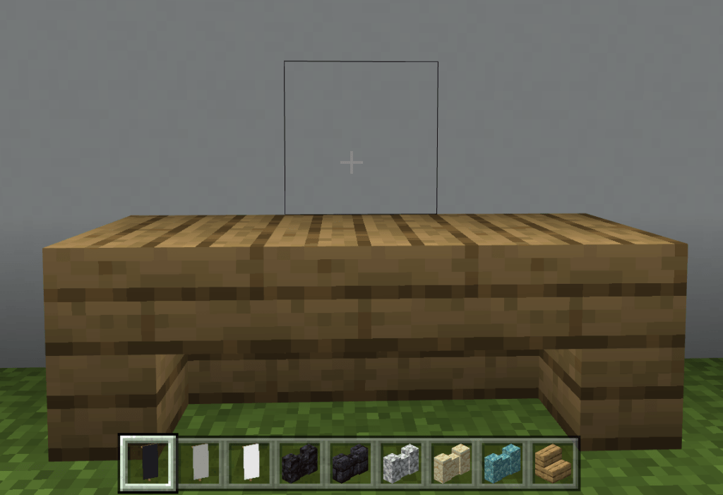 minecraft desk chair