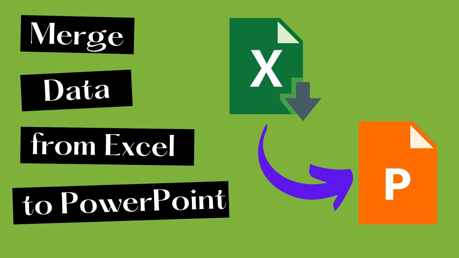 power point presentation to excel