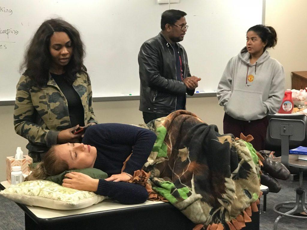 Rehearsal is a key part of doing a play in the ESL classroom